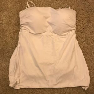 Flexees strapless nonslip padded cami